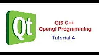 4   Qt5 C++ Opengl Tutorial Rendering 3D Shape In Screen
