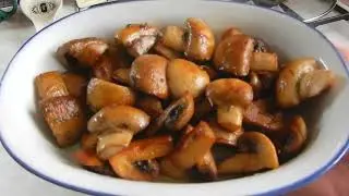 Шампиньоны как в ресторане. Самый вкусный рецепт.Mushrooms like in a restaurant.