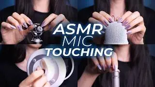 ASMR DEEP SLEEP using 7 Different Mics  | Mic Rubbing, Scratching, Tracing (No Talking)