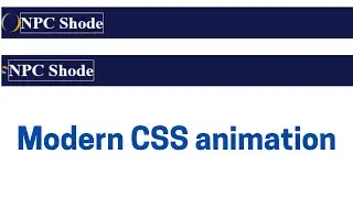 Top 2022 CSS Animation || Logo With CSS Animation