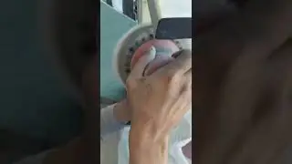 Sanding of Handrail with Buffing Machine/how to Remove Paint #buffingmachine #painremove #buffing