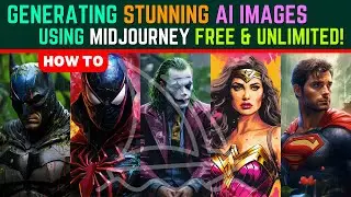 How to Generate AI Images with Midjourney - AI Image Generation Tutorial #HowTo #Midjourney #AI