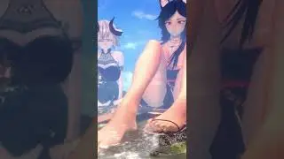 Giantess Evie And Shizune By Lajest 