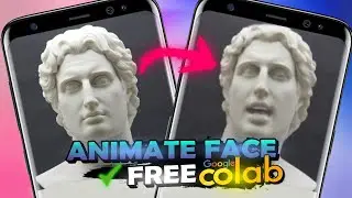 Photo To Video FREE - Colab (Thin Plate Spline Motion Model) Simplified