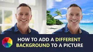 How to Add a New Background to a Photo - NO Photoshop!