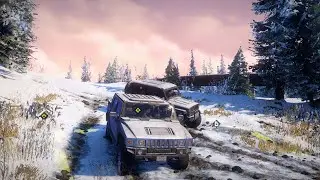 SnowRunner how to find hidden Hummer H2 / Alaska location map