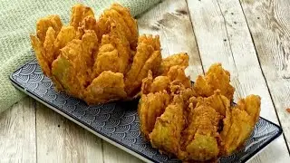 Fried blooming onion: a tasty and crunchy recipe!