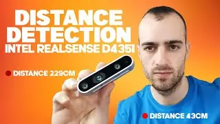 Distance detection with Depth Camera (Intel Realsense d435i) - Opencv with Python tutorial