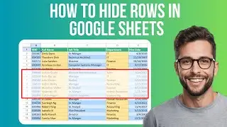 How To Hide Rows In Google Sheets