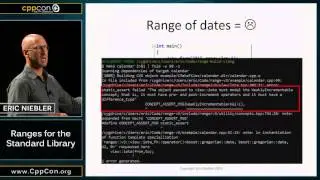 CppCon 2015: Eric Niebler Ranges for the Standard Library