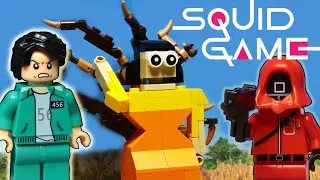 Lego Squid Game Parody | Lego Stop Motion Story