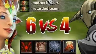 How not to play Ability Draft [1000 DMG Sven vs Raging Ench + Enemies] Dota 2
