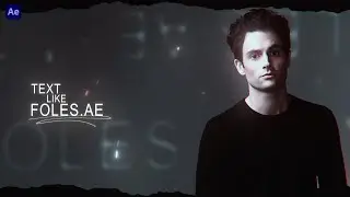 Foles.ae text tutorial on After Effects