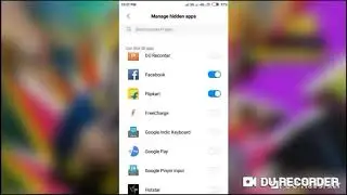 How to Hide app in Redmi 8A Dual