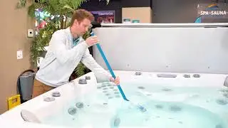 Quick Hot Tub Tip - How to use a Spa Vac to remove debris from your spa