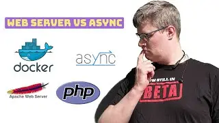 Setting up a webserver with php and async operations in docker