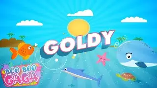 Goldy The Goldfish Song for Kids [by Boo Boo Gaga] #booboogaga