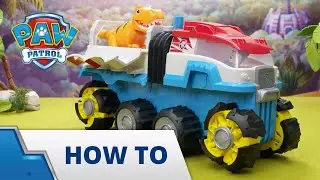 PAW Patrol Dino Rescue Patroller - Unboxing and How To Play - PAW Patrol Official & Friends