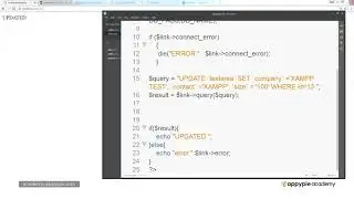 Learn PHPmyAdmin MySQL database: Lesson 09