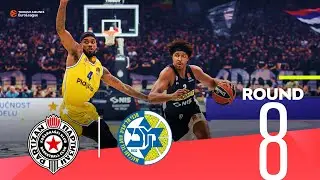 Partizan bounces back to defeat Maccabi! | Round 8, Highlights | Turkish Airlines EuroLeague