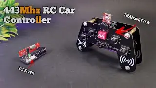 How To Make 443Mhz RC Controller  | 443Mhz Transmitter & Receiver For DIY Projects | ALLPCB