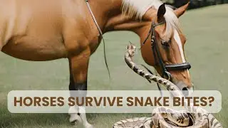 Why Horses Survive Snake Bites? The Science Behind Their Resilience #how  #snakebite #horse #venom