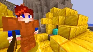 😱 Майнкрафт, но все постройки состоят ИЗ ЦЕННЫХ БЛОКОВ! (1 Часть)