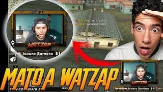 MATO a WATZAP y me MATA THEDONATO | MEJORES MOMENTOS TORNEO FREE FIRE - Kurko