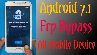 Samsung j2 pro J250f frp bypass 1000% youtube update fix android 7.1.1 frp Bypass 2022