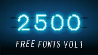 2500 Free Beautiful Fonts -  [ Vol-1] Download NOW! 📩 | Best Free Fonts Bundle For Designers