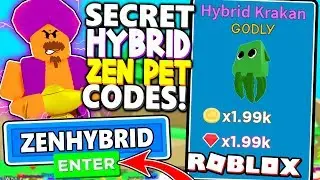 SECRET INFINITE ZEN ISLAND PET CODES IN CHAMPION SIMULATOR! Roblox