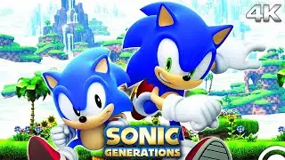 SONIC GENERATIONS All Cutscenes (Full Game Movie) 4K 60FPS