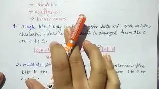 error types in hindi | single, multiple bits & burst | Networking | Part-24 | Niharika Panda