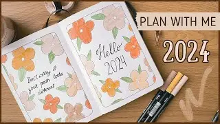 ОФОРМЛЕНИЕ ЕЖЕДНЕВНИКА 2024 | BULLET JOURNAL | Буллет джорнал ✨