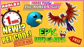 ⏱️ ROBLOX Epic MiniGames new Codes 🦅 in ⏱️60 Seconds! All new Codes in 1 minute ⏱️ !