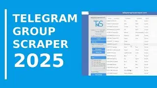 Telegram Group Scraper