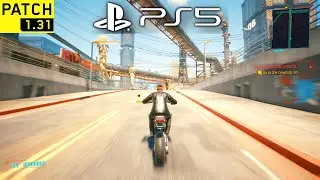 CYBERPUNK 2077 NEW PATCH 1.31 UPDATE - PS5 Gameplay Performance & Graphics (Free Roam) #52