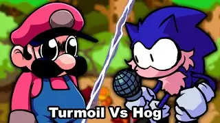 Turmoil  Vs Hog (Last Course Cover) - Mario Madness V2 FNF