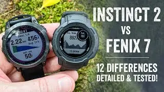 Garmin Instinct 2 vs Fenix 7: A Very Detailed Comparison