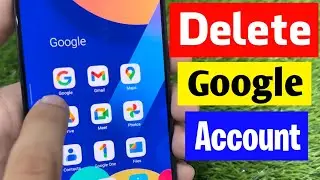 How to delete google account permanently on android