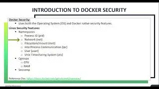 52. Introduction to Docker Security