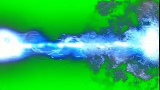 Ice Beam Animation (green screen)