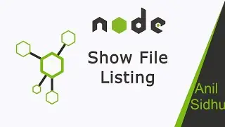 Node JS tutorial # 13 Display file list from folder