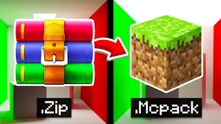 How To Turn A .Zip Texture Pack Into A .Mcpack File! (Minecraft Bedrock) 