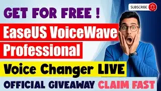 Claim a Free Copy Of EaseUS VoiceWave Professional Officially 🔥 | Best Voice Changer App In Realtime