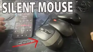 A4TECH FM10S Cheapest silent mouse click test