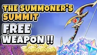 The Summoners Summit Event : Get Free Weapon : Ibis Piercer |  Genshin Impact Event