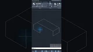 AutoCAD Isometric Drawing Exercise 4s