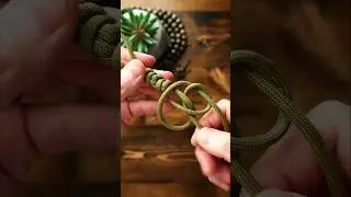 🐛 Caterpillar Knot #paracord #knot