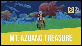 All Treasure Locations - Mt Azoang Treasure Area 14 - Genshin Impact Lost Riches Event